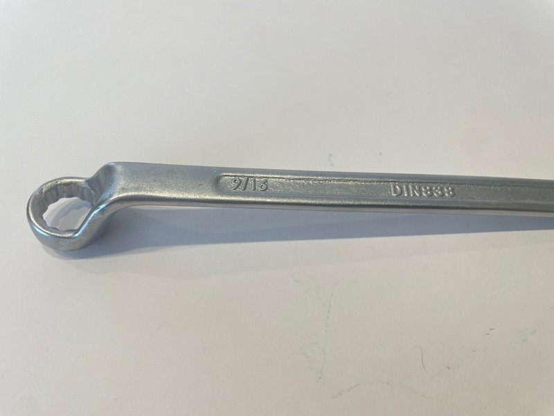Vanadium 75° Offset Double Ended Chrome Heat Treated DIN 9/16 X 1/2 Inch gallery