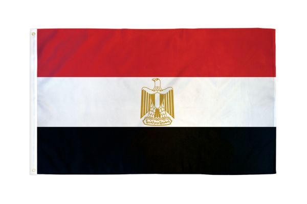 Egypt flag 2X3ft poly 100D gallery