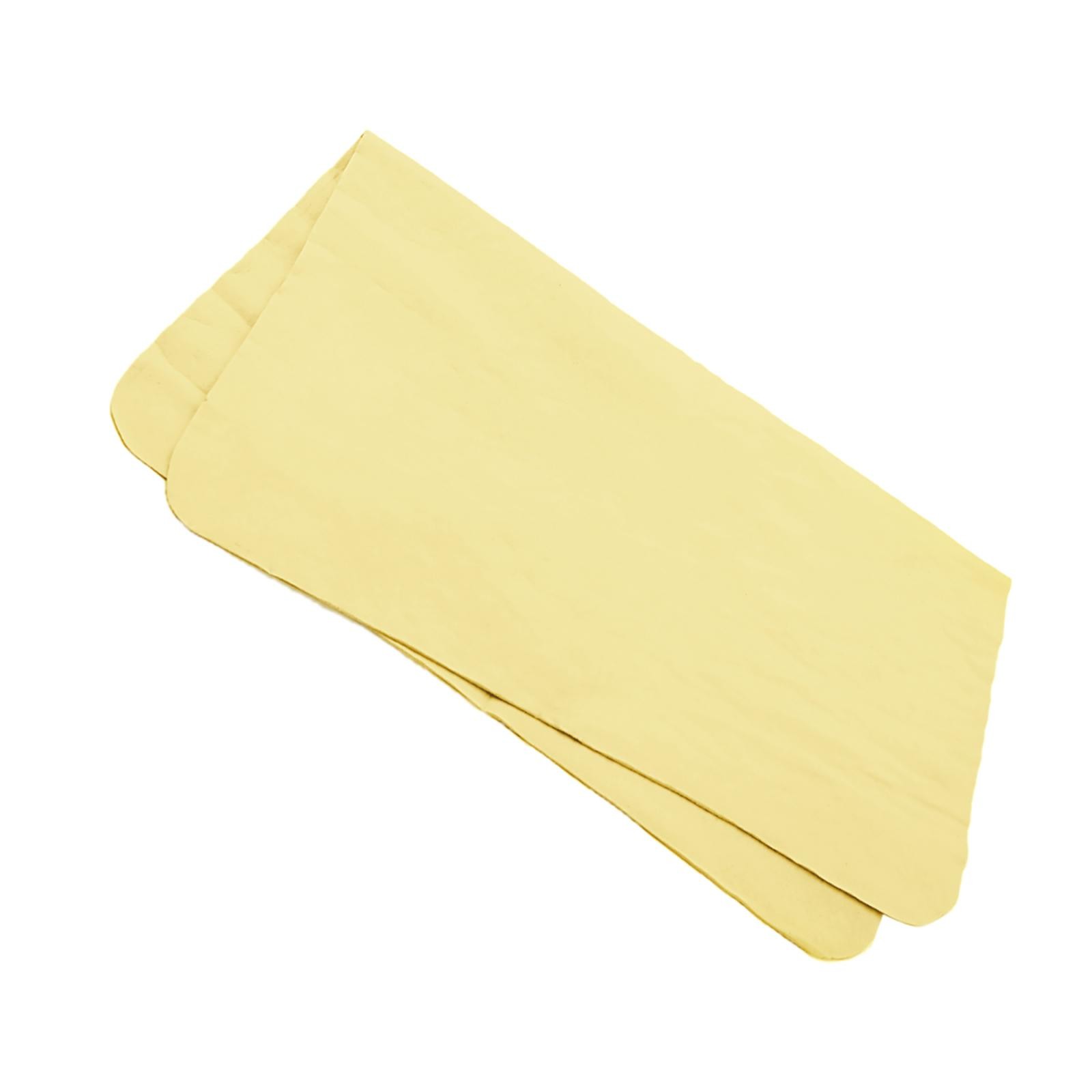 Absorbent Synthetic Drying Chamois Towel Car Auto Wash Cleaning Cloth Yellow gallery