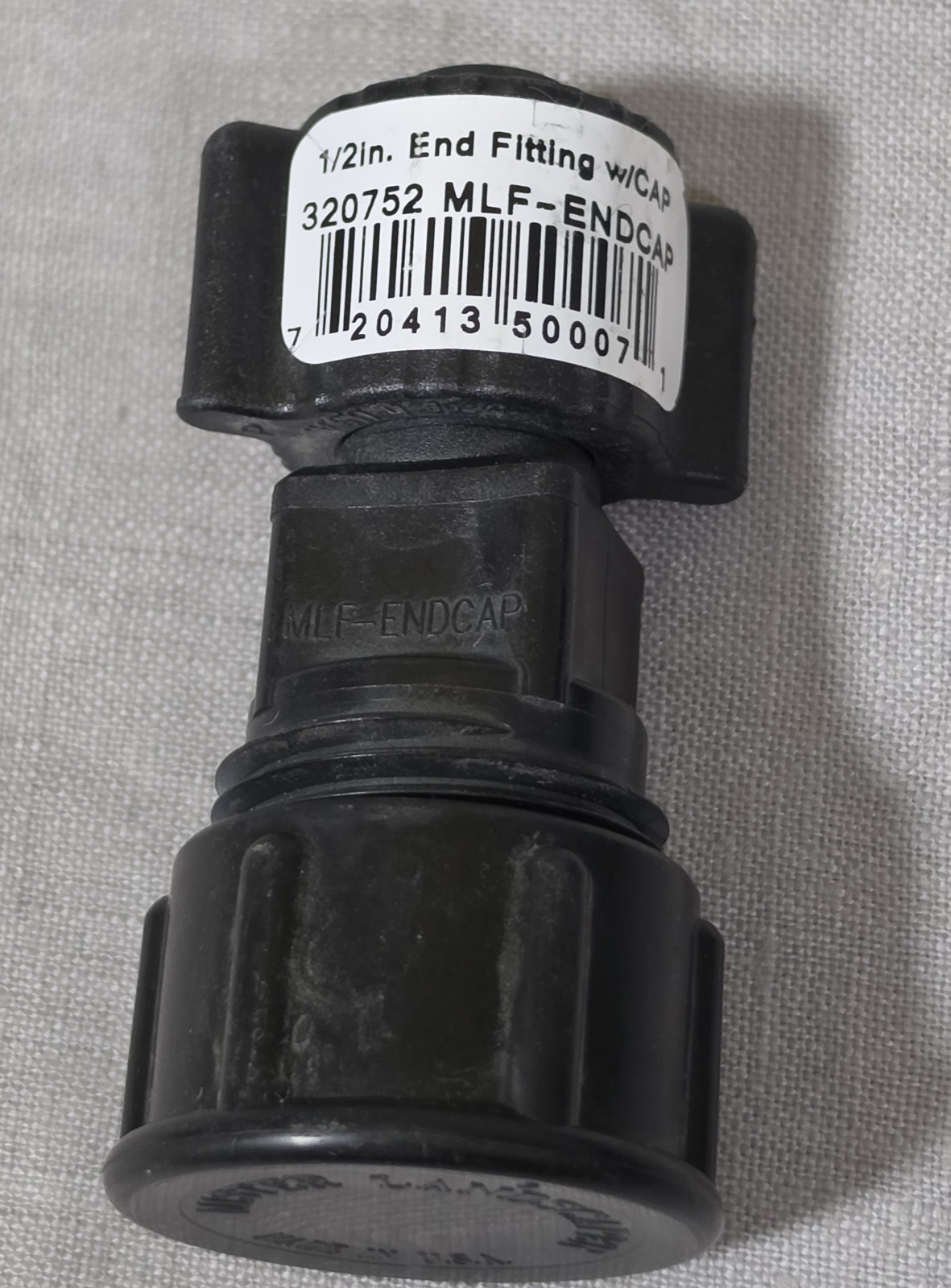 Lot 15 - 1/2-in Poly End Fitting w/ Cap Irrigation 320752 Mister Landscaper gallery
