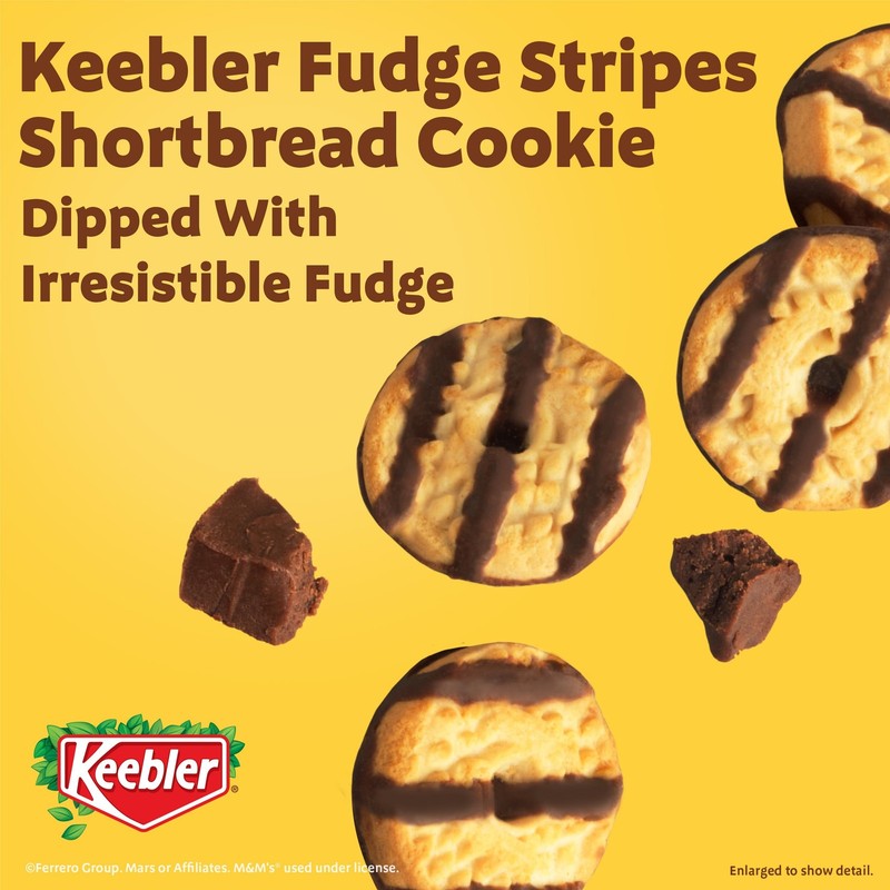 Assorted Cookie Mother’s Circus, Keebler Fudge Stripes & Famous Amos, 20ct gallery