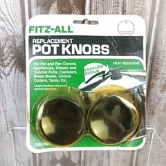 Fitz-All Fitz-All Plastic Replacement Pot Knob #580 Black