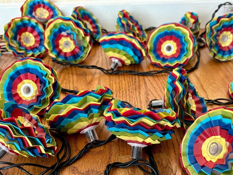 Pottery Barn Cha Cha Cha String Lights Multi-Color Fiesta – Lot of 3 Boxes – EUC gallery