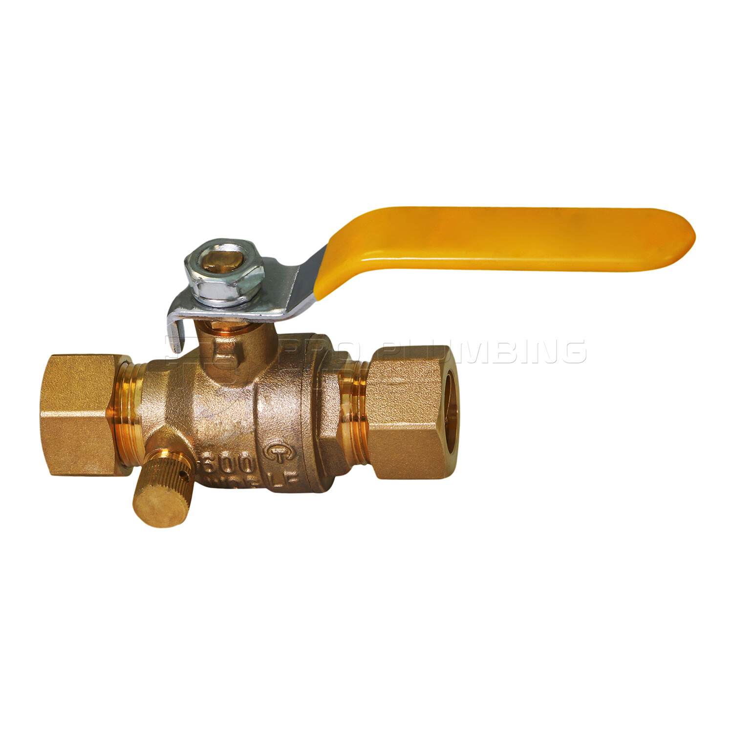 Midline Full Port forged brass Ball Valve Drain Compression Joints 1/2"in-1"in gallery