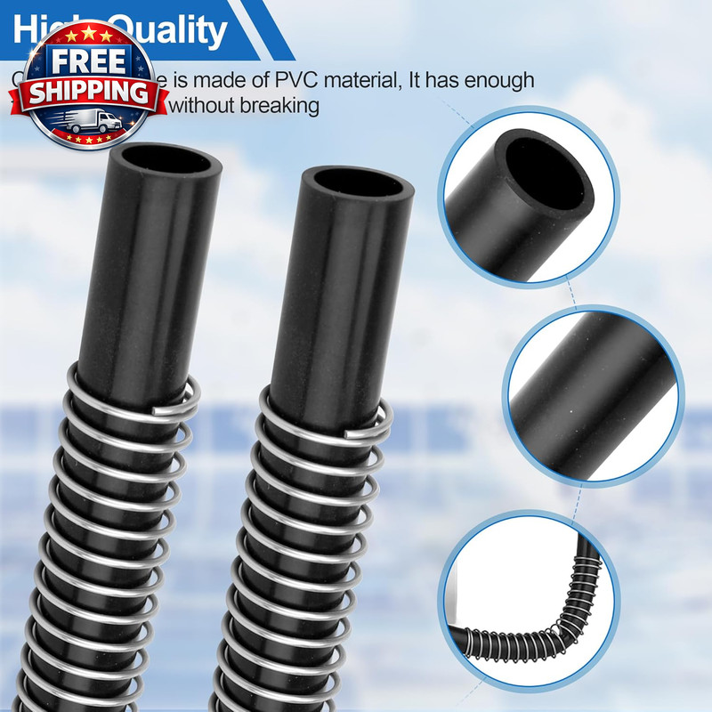 Pool Chlorinator PVC Flexible Tubes with Support Spring - for Rainbow 320, 322 C gallery