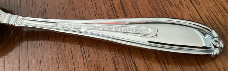 Princess House BARRINGTON Teaspoon (s) EUC 18/10 Stainless Flatware 6 3/8" gallery