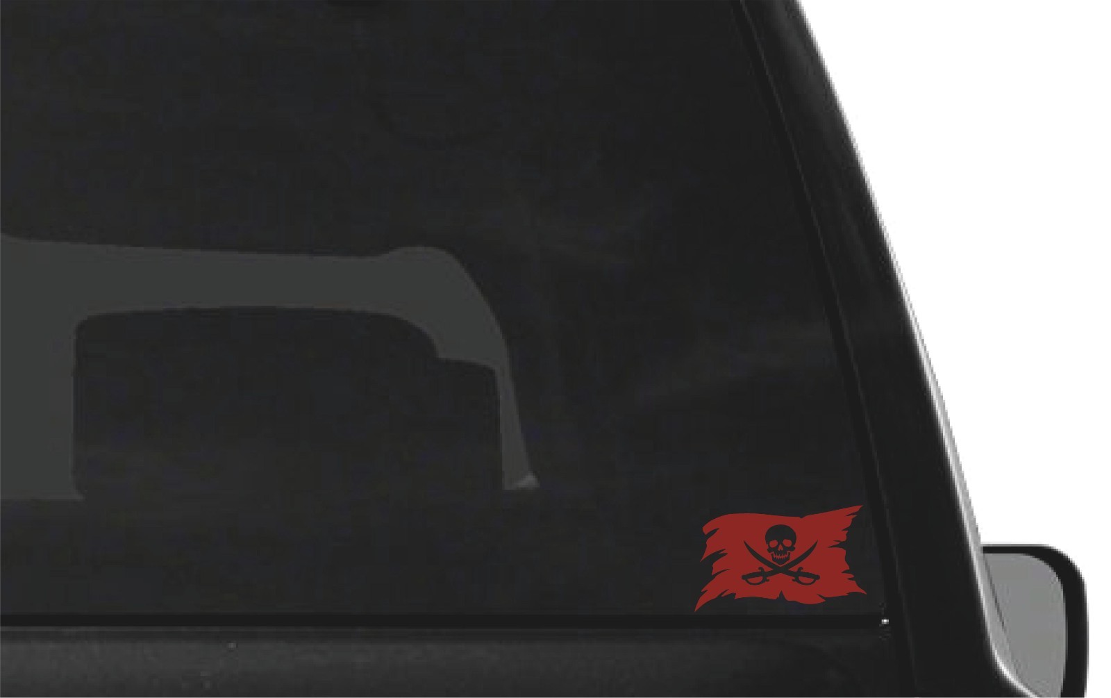 Crossed Pirate Swords Skull Flag Cutlass Vinyl Decal Jolly Roger Car Sticker gallery