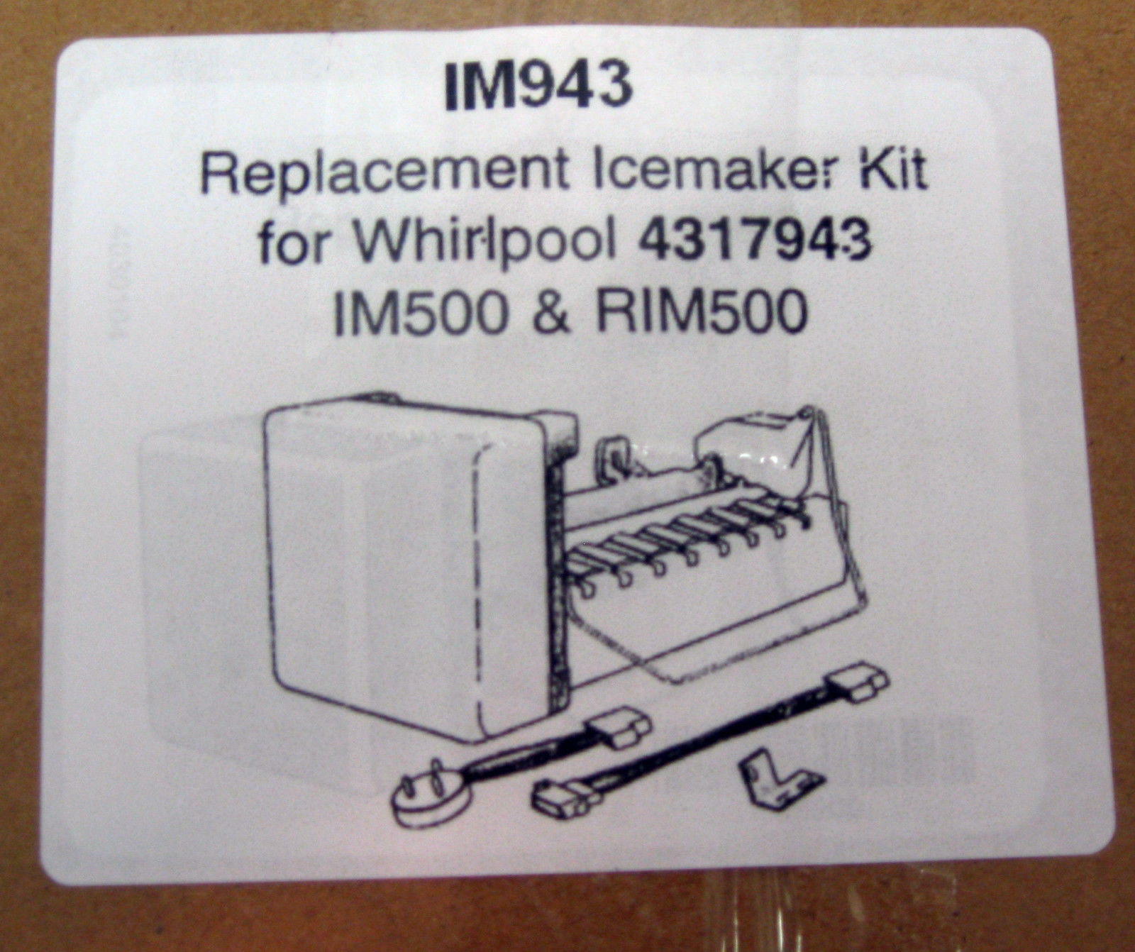IM943 Refrigerator Icemaker for Whirlpool Kenmore Kitchenaid Roper 626633 626636 gallery