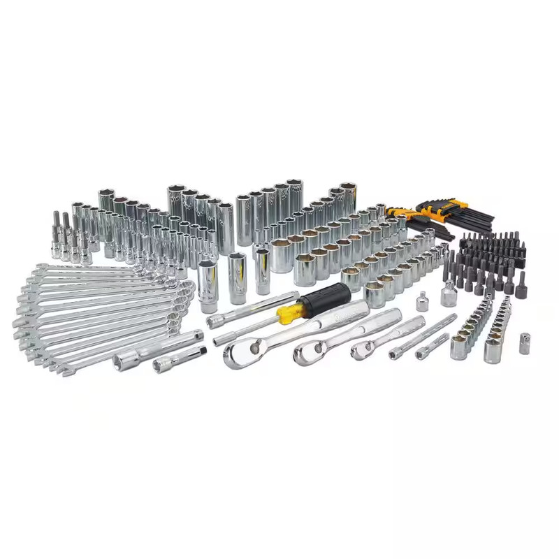 Dewalt Mechanics Tool Set (247-Piece) Case Socket Wrenches Ratchet Drive Tough gallery