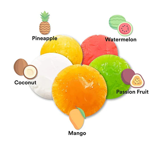 FirstChoiceCandy Assorted Tropical Fruit Individually Wrapped Hard Candy gallery
