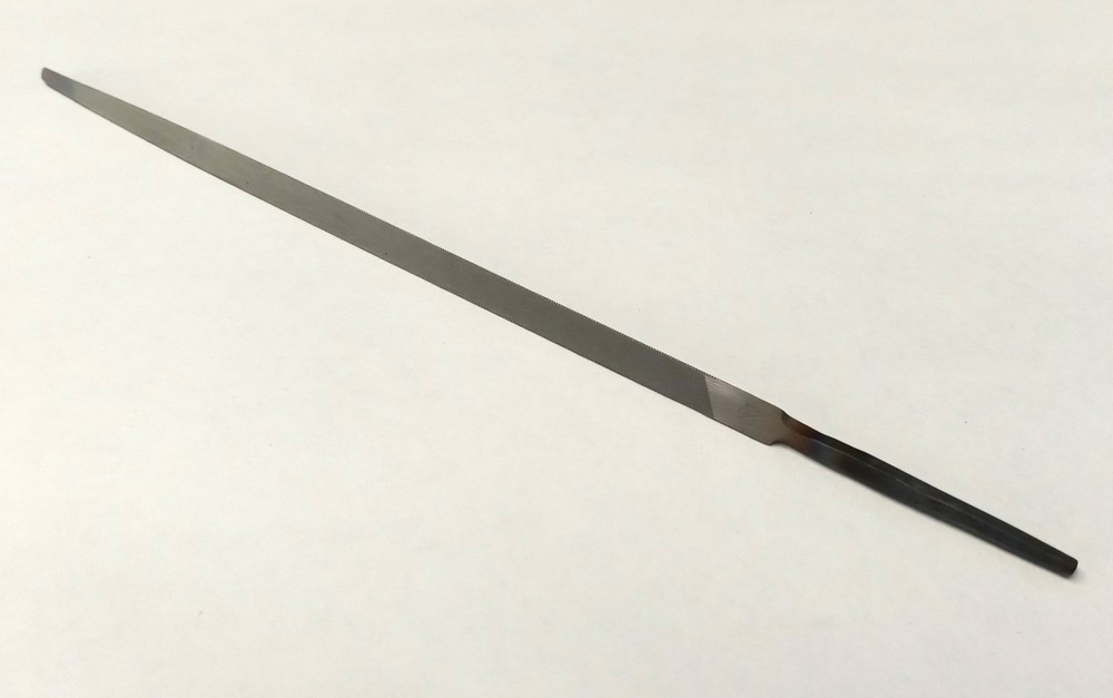 Nicholson 15024N 6" Triangular Double Extra Slim Taper File