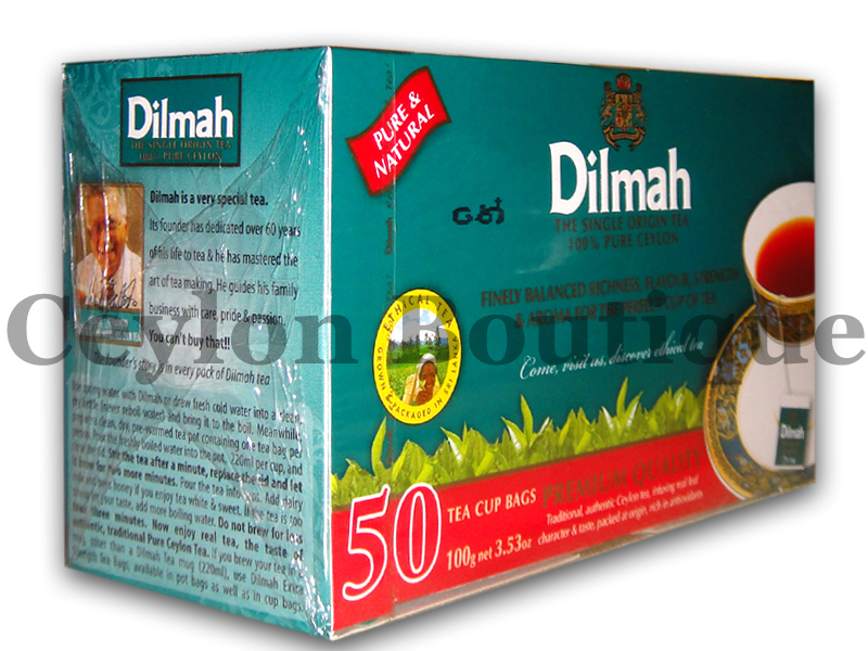 Dilmah Premium Quality Ceylon Tea 50 Bags gallery
