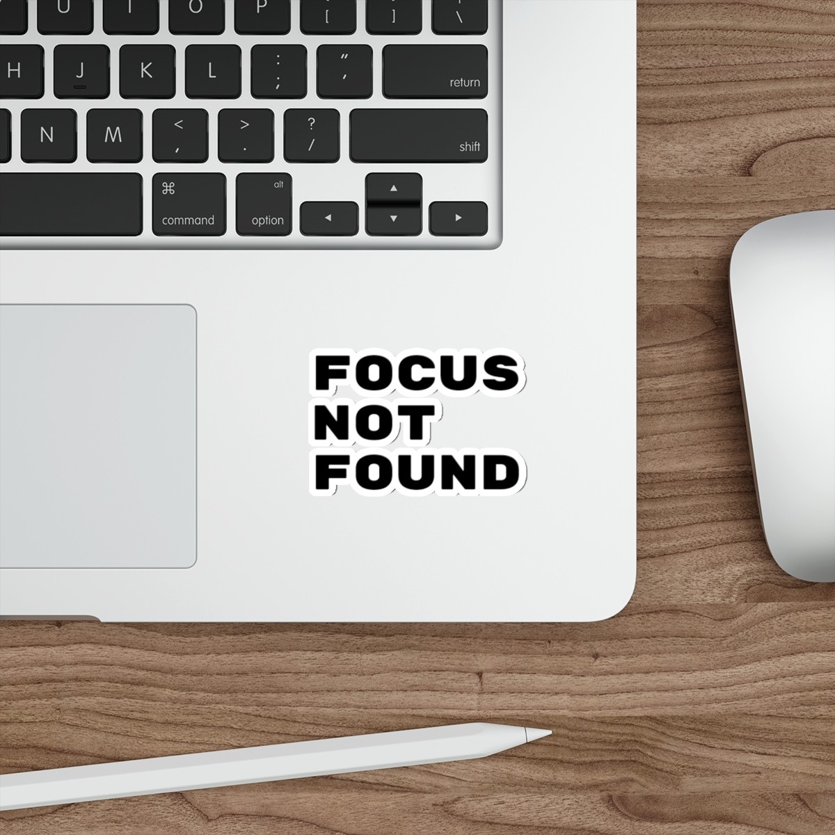 Focus Not Found Funny Sarcastic Die-Cut Vinyl Sticker Laptop Water Bottle Decal gallery