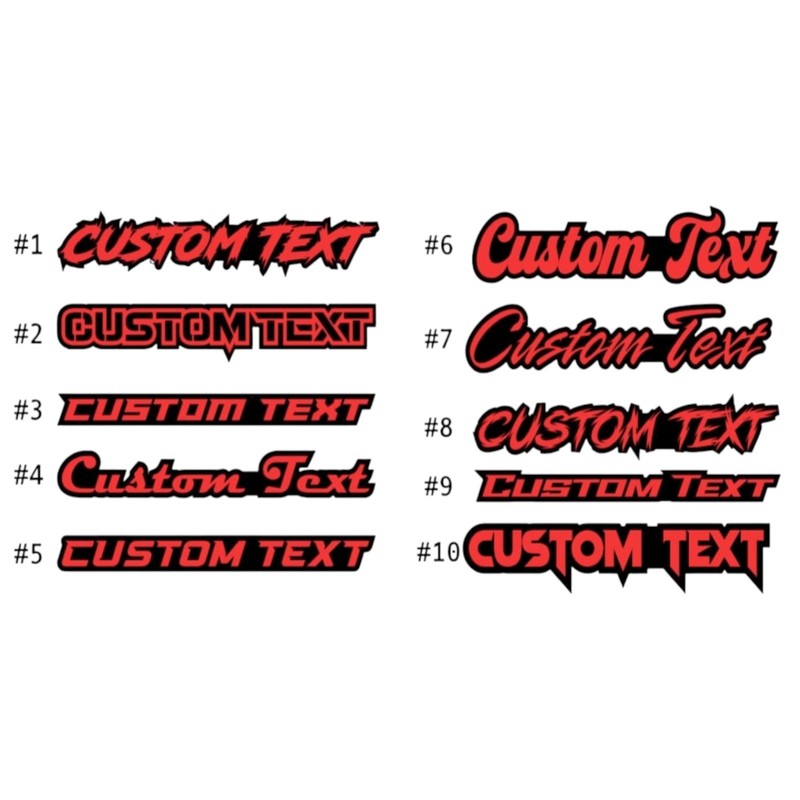 Custom Laser-Multicolor Personalized Name! Cut 3D Acrylic Emblem Badge for Cars gallery