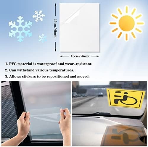 Windshield Sticker Applicator Static Cling Window Film Clear Car Window Sticker gallery