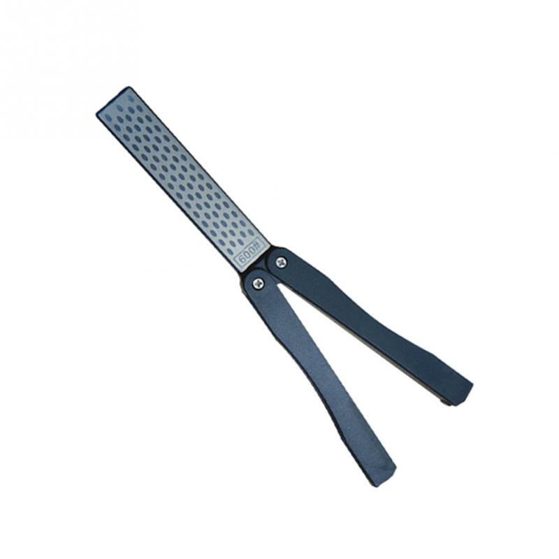 Double Sided Folded Pocket Diamond Knife Sharpening Stone Sharpener Tool gallery