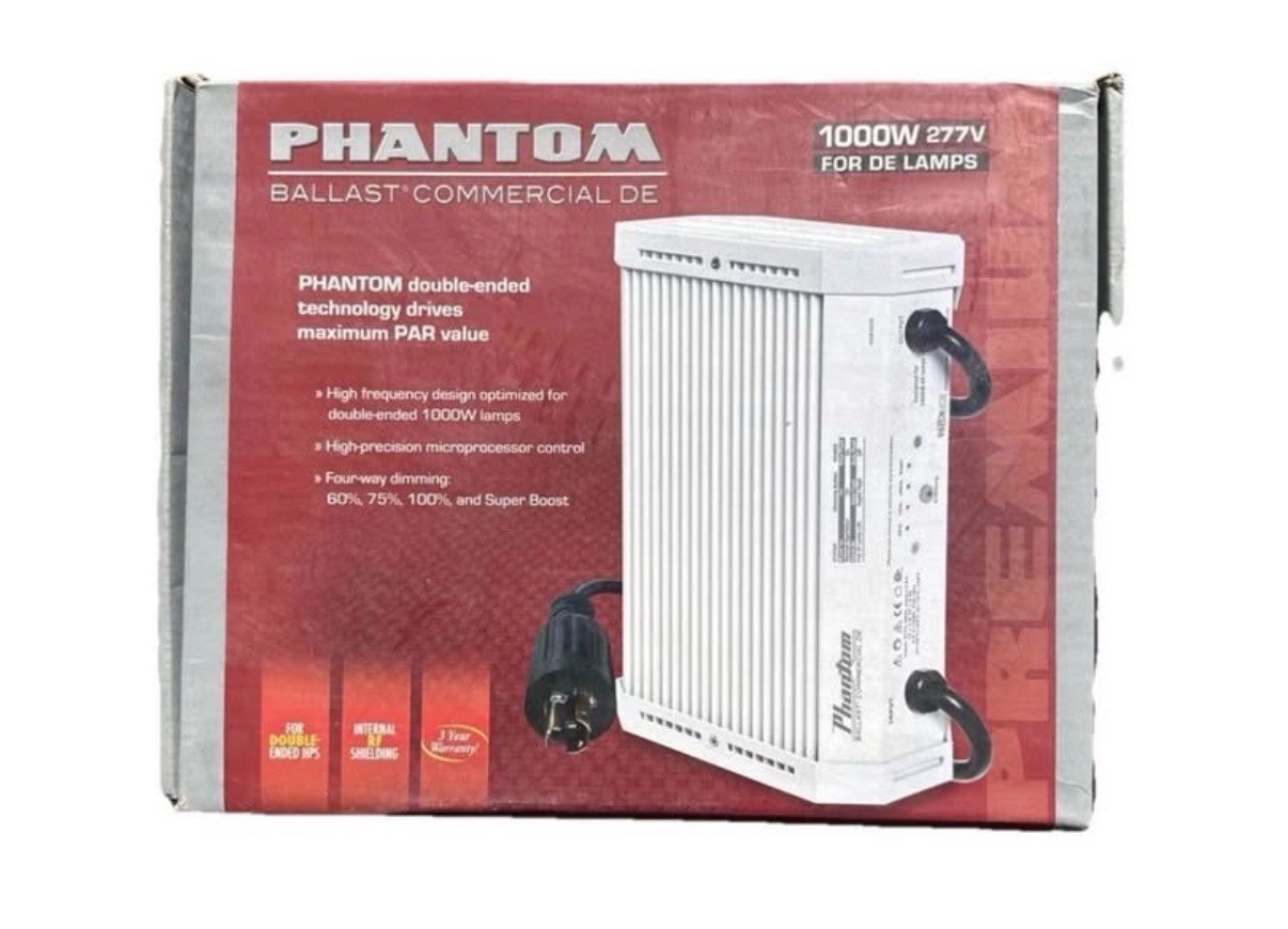 Phantom Pad PHB2010 1000W Dimmable Digital Ballast - Brand New! gallery