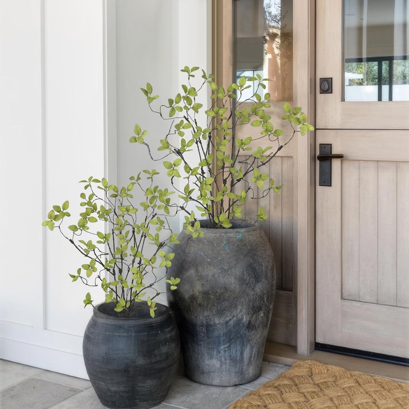 4 Pcs Artificial Greenery Stems Twigs and Branches for Vases 32.7" Faux Branc... gallery