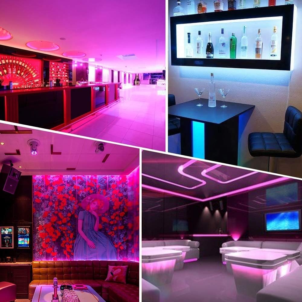 150Ft LED Strip Lights Smart Light with App Remote Control RGB LED Lights Music gallery