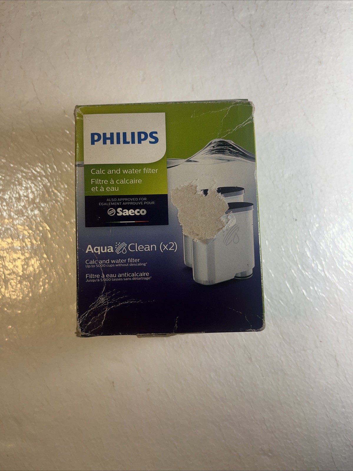 Philips AquaClean Water Filter 1-Pack No Descaling Up to 5000 Cups CA6903/22 gallery