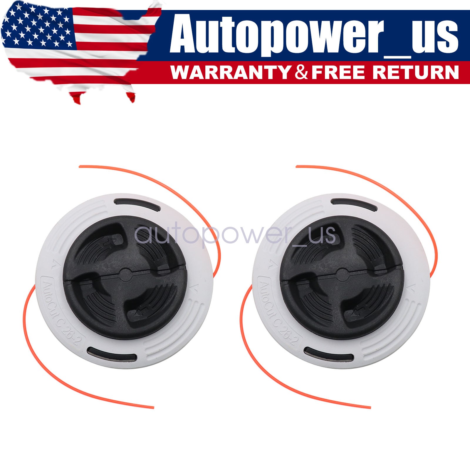2Pcs C26-2 Trimmer Head Replacement Auto Cut For Stihl FS 55 56 70 94 91 111 13 gallery