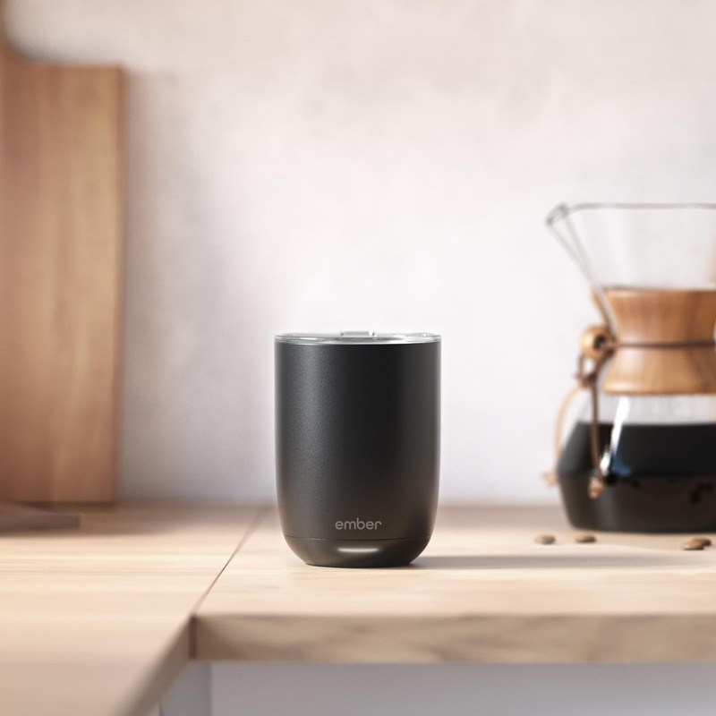 Ember Temperature Control Smart Cup, 14 oz, App-Controlled Heated Coffee Cup Blk gallery