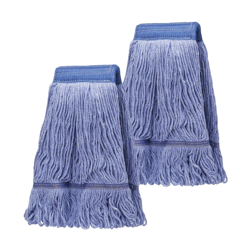 2 Pack Mop Head Replacement Cleaning Heavy Duty Mop Head Commercial Replaceme...
