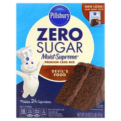 Zero Sugar, Premium Cake Mix, Devil’s Food, 16 oz (454 g)