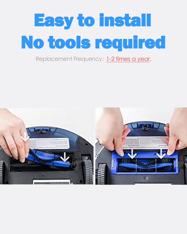 Roller Brush Replacement for Eufy 11S Eufy 11S MAX Eufy RoboVac 25C G30 gallery