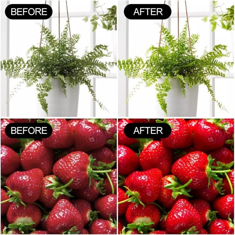 2 Pack LED Grow Light Bulbs A19 Bulb, Full Spectrum Plant Light Bulb, 9W E26 Gro gallery