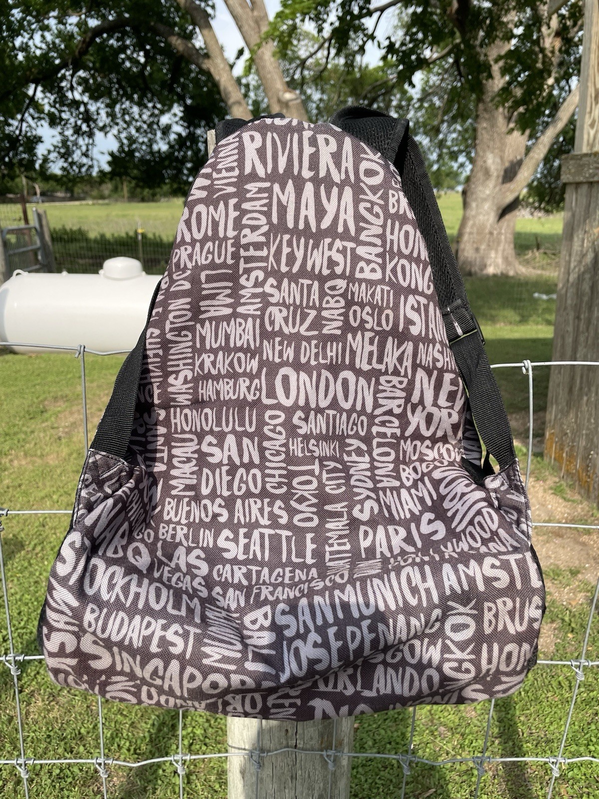 Hard Rock Cafe Lightweight Packable Backpack Travel Bag Destination Cities 4