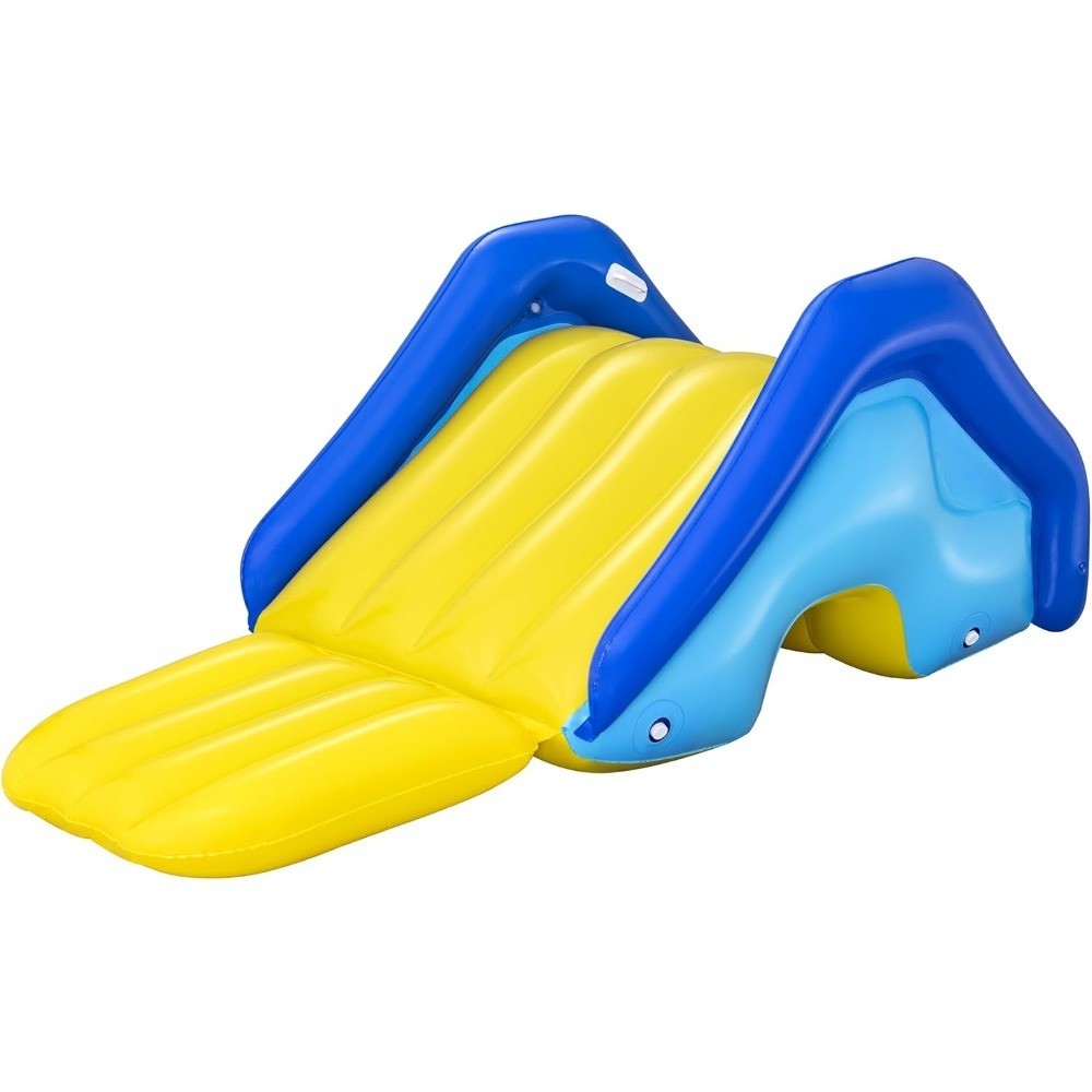 Giant Inflatable Outdoor Swimming Pool Water Slide with Built-In Sprinkler Large gallery