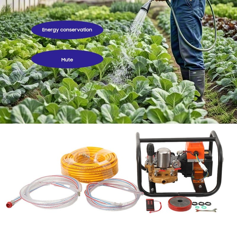 Electric High Pressure Spraying Machine Remote Control Reflux + 30 Meters Tube gallery