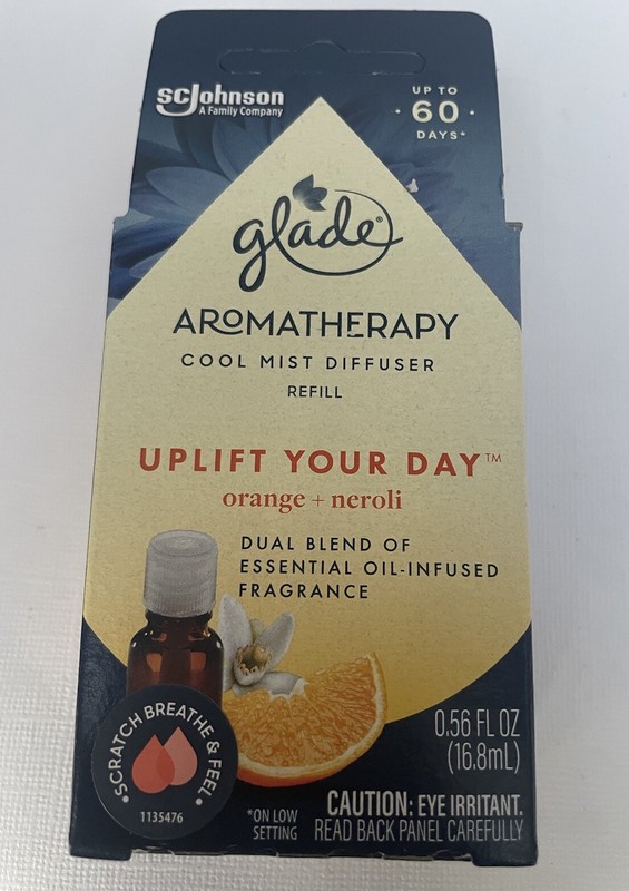 Glade Aromatherapy Orange Neroli Cool Mist Lot of 3 Oil Diffuser Refill gallery