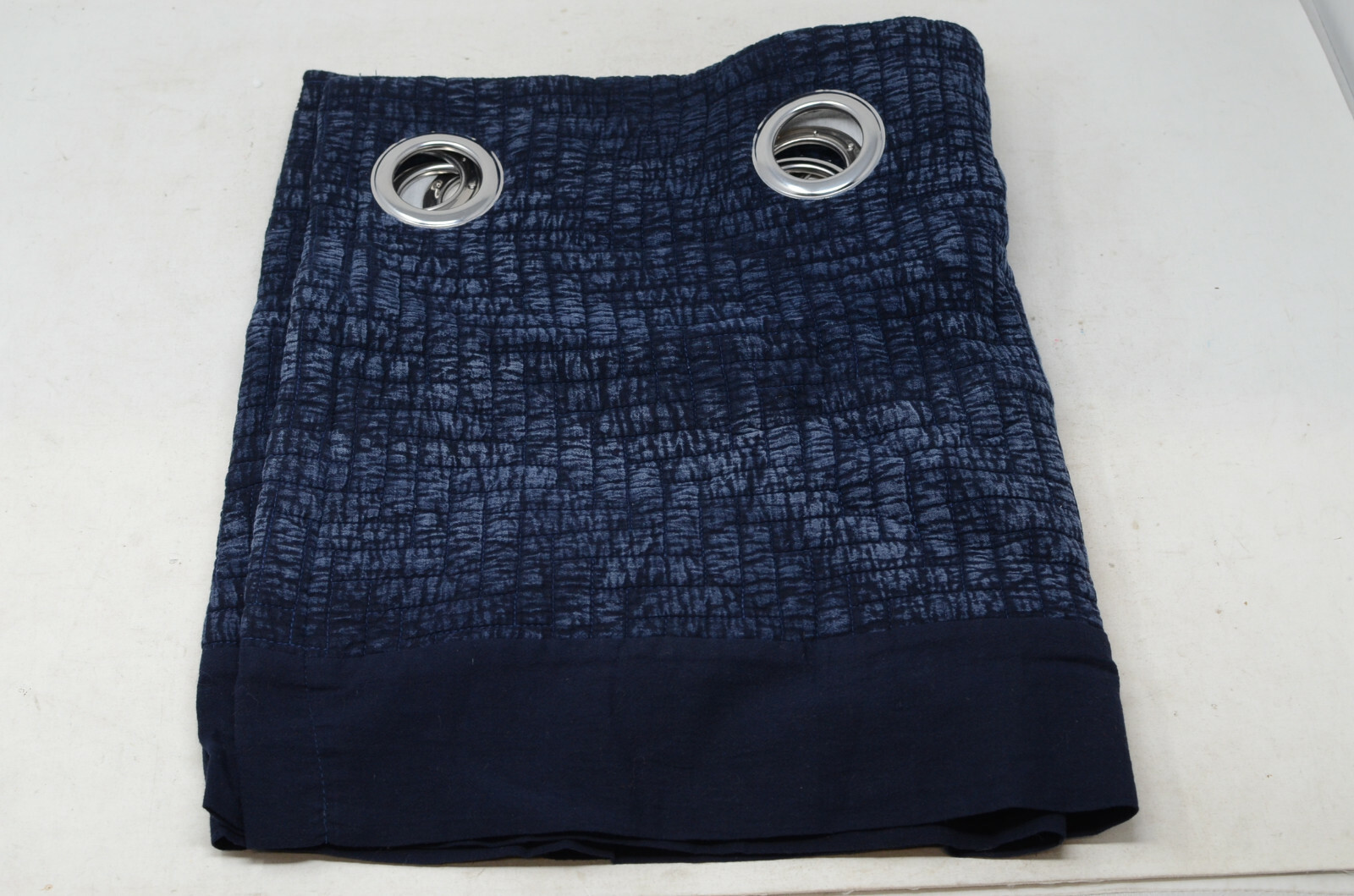 Weave Ink 100% Cotton Blue Valance 54 in x 16 in gallery