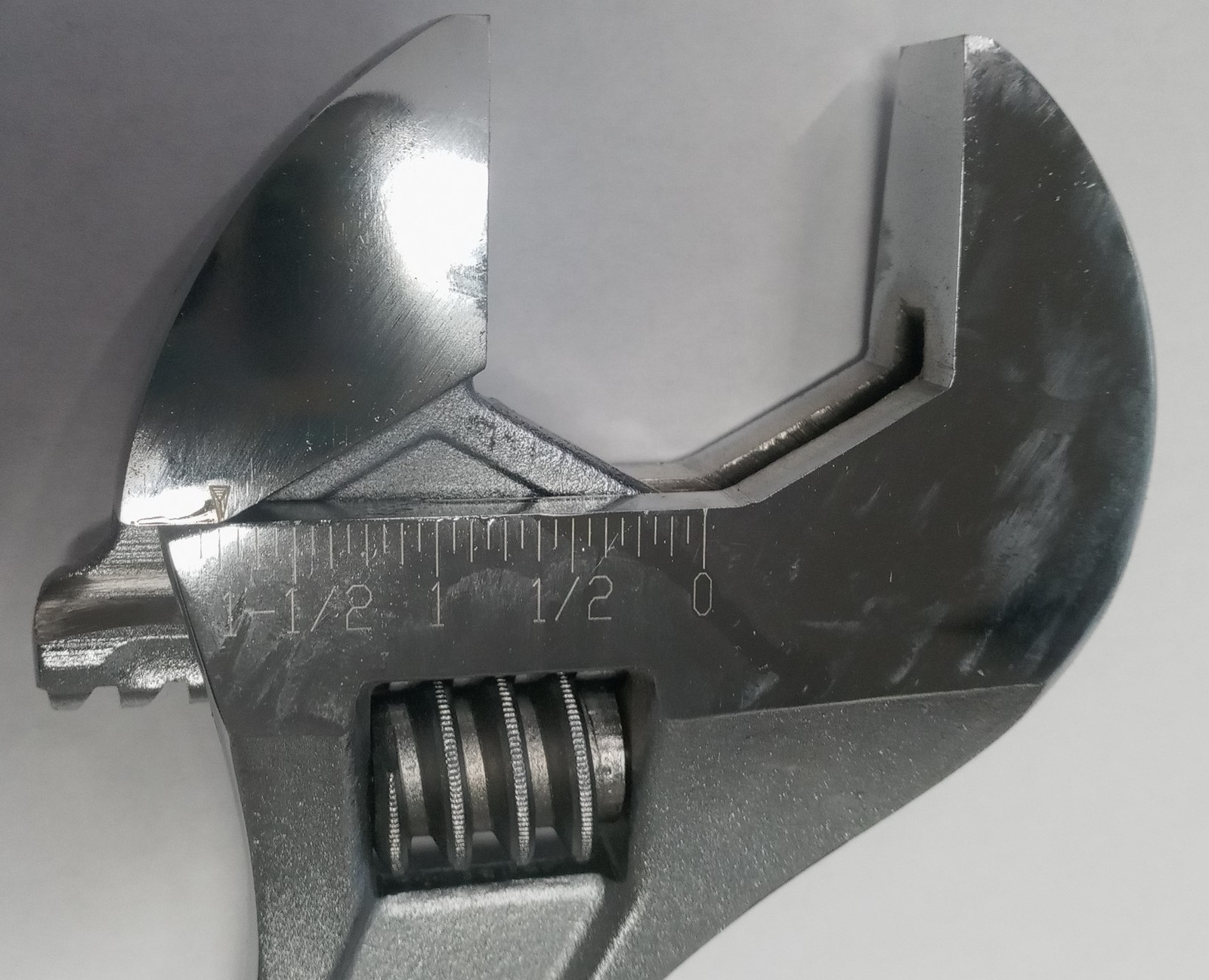 Crescent AC215BK 15" Tapered Handle Adjustable Wrench, Chrome Finish gallery