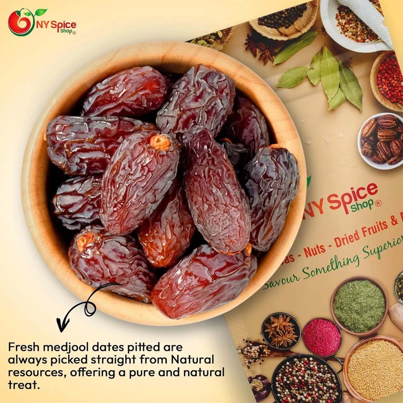 Medjool Dates - Non-GMO, Raw, Vegan - by NY Spice Premium Quality FREE SHIP gallery