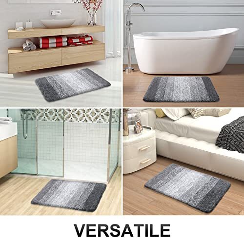 Luxury Bathroom Rug Mat 36X24, Extra Soft and Absorbent Microfiber Bath Rugs, gallery