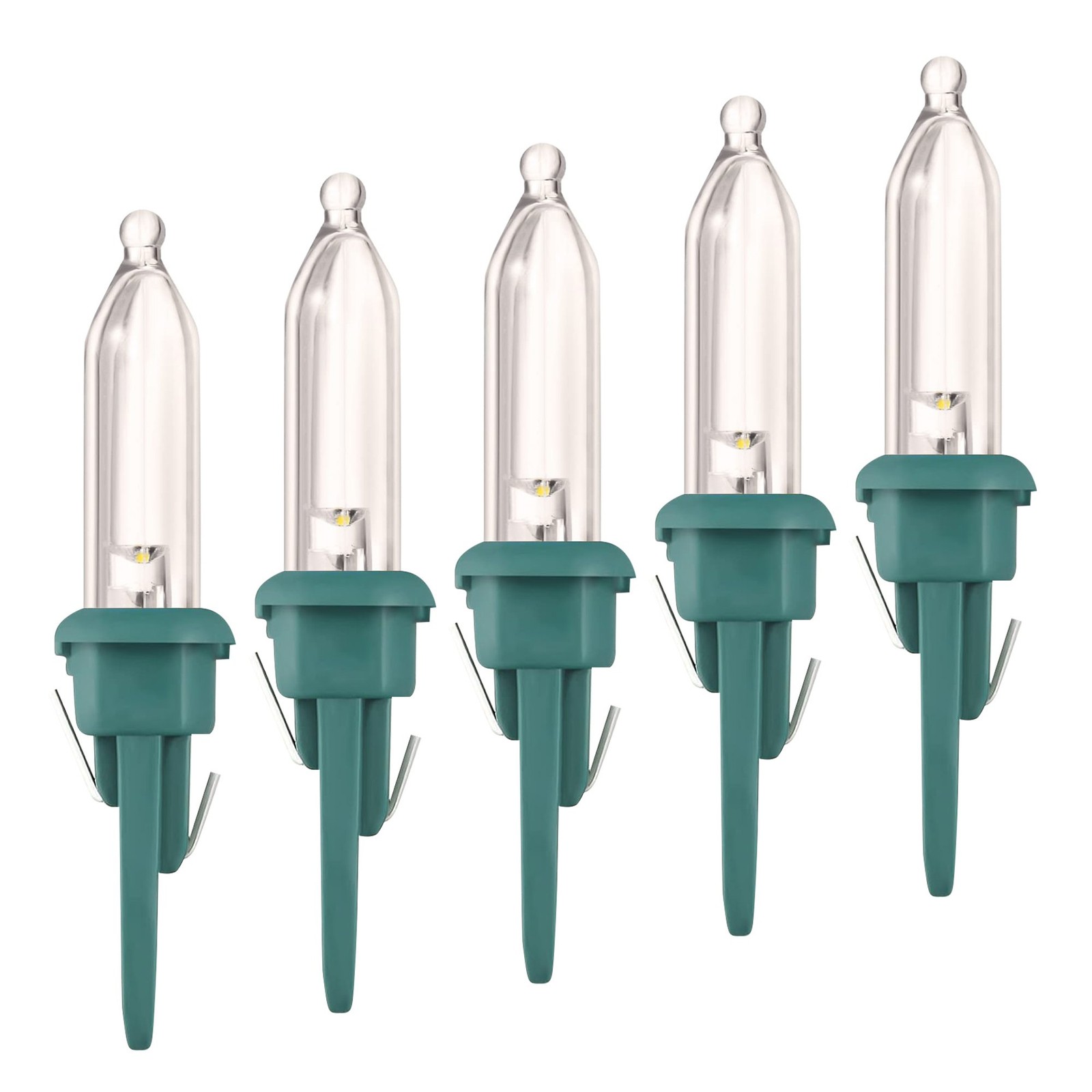 Tupkee LED Replacement Twinkle Bulbs - Warm White – T5 Smooth Bulbs - 5 Bulbs... gallery