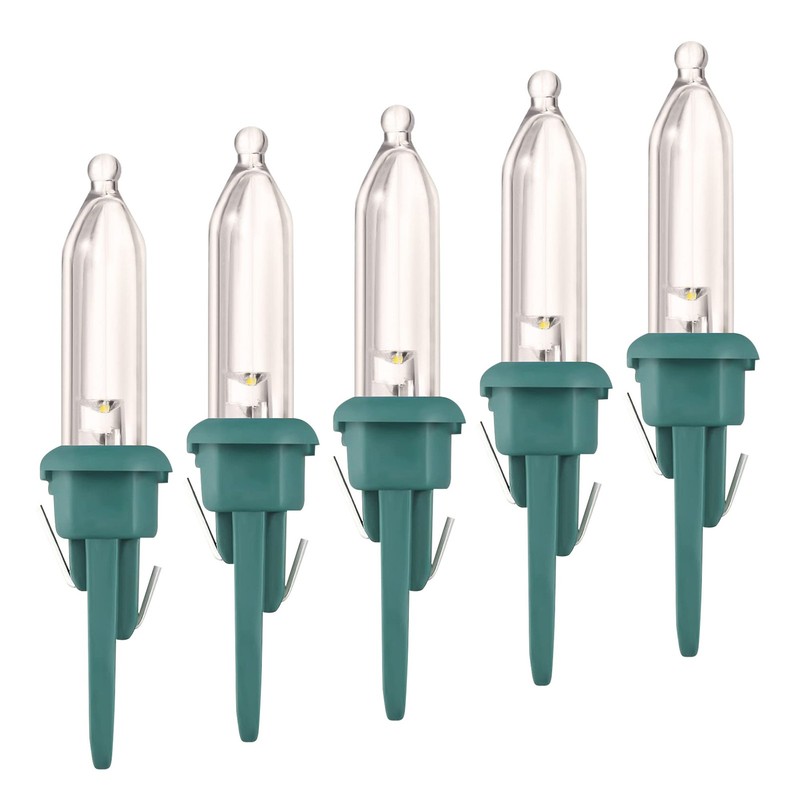 Tupkee LED Replacement Twinkle Bulbs - Warm White – T5 Smooth Bulbs - 5 Bulbs... gallery