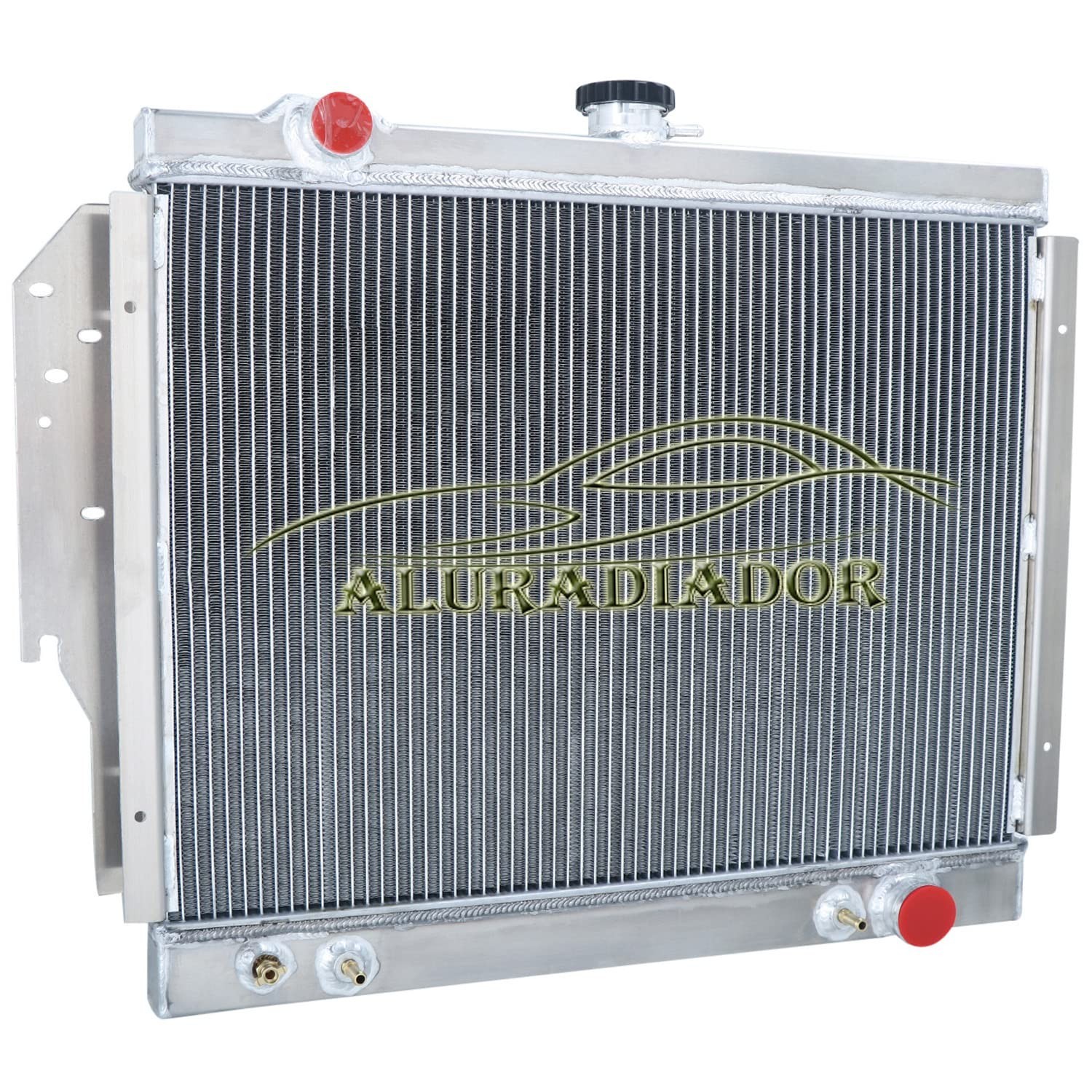 3 Row Aluminum Radiator For 1979-1993 Dodge D150 D250 D350 W150 W250 W350 Ram... gallery