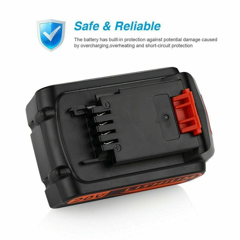 Replacement For Black Decker 20V MAX Li-ion 20 Volt Battery LBXR20 LB20 LBX20 gallery