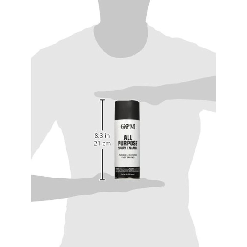 True Value Black AGP4-AER Flat Purpose Aerosol Interior/Exterior Spray Paint 9 gallery