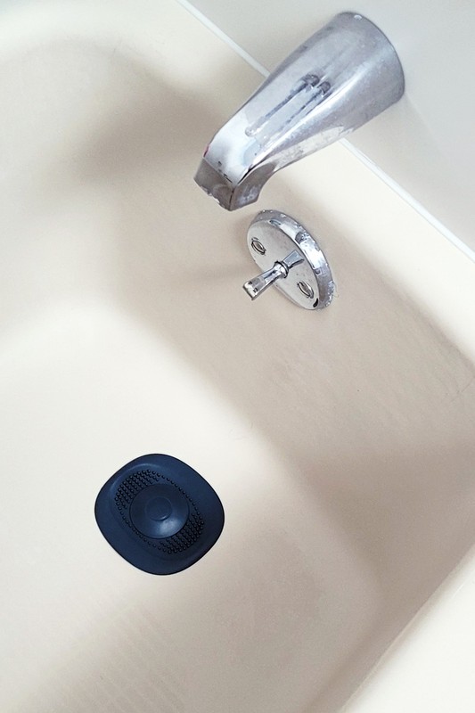 Universal Fit Drain Plug Stopper and Strainer - Push Button Operation gallery