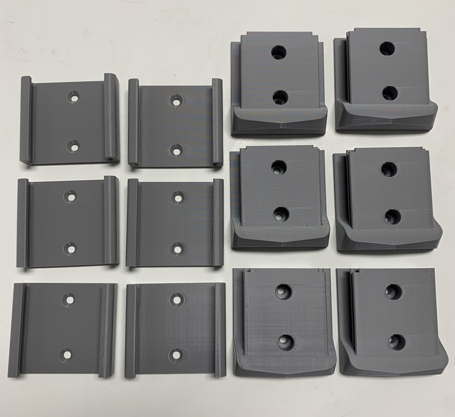 6/6 Combo Pack Black & Decker 20v Battery And Tool Holder / Mount / Hanger Gray gallery
