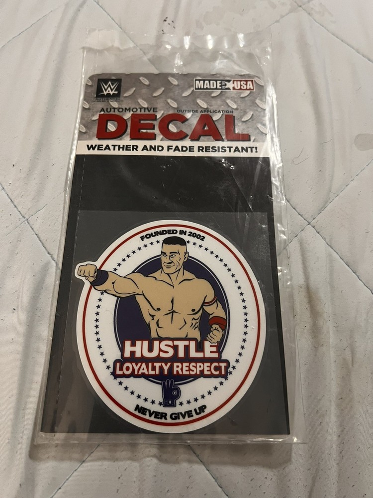 WWE John Cena “HLR” Waterproof Automotive Car Decal Laptop Sticker New