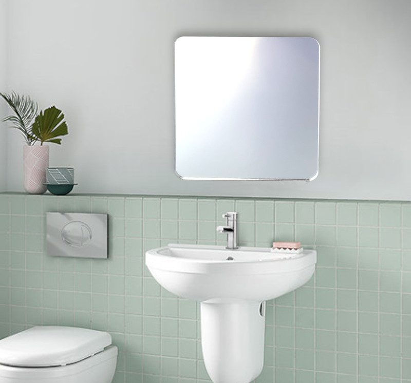 Rounded Corner Square Acrylic 3mm thick Mirrors, Many Sizes, Colours & Engraving gallery