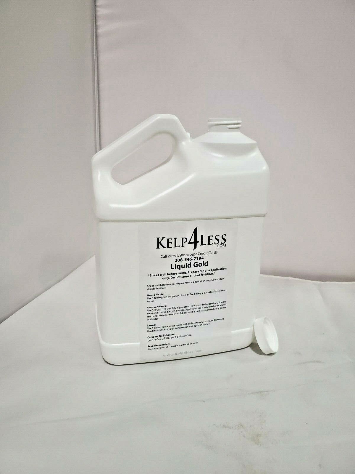 LG Liquid Gold Fertilizer 1 GALLON high in FULVIC & Aminos + NPK 3-2-1 Organic gallery