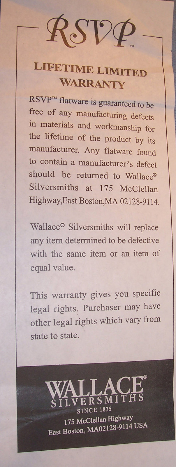 3 WALLACE AMERICAN TRADITION Dinner Place Set Forks 18/10 Stainless Steel Silver gallery