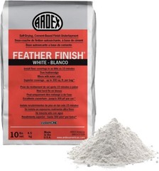 Ardex Feather Finish, Self-Drying, Cement Based Finishing 10 lbs Bag, White
